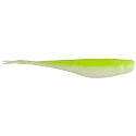 XZONE RALLY SHAD 3.75" CHARTREUSE PEARL