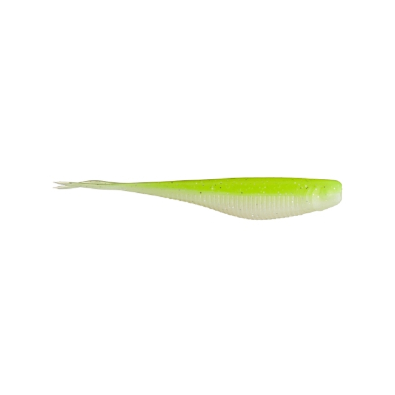XZONE RALLY SHAD 4.5" CHARTREUSE PEARL