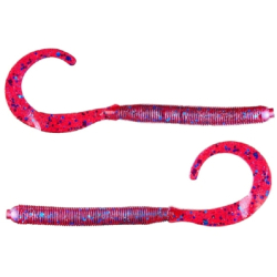 ZOOM CURLY TAIL 4" 113 PLUM APPLE