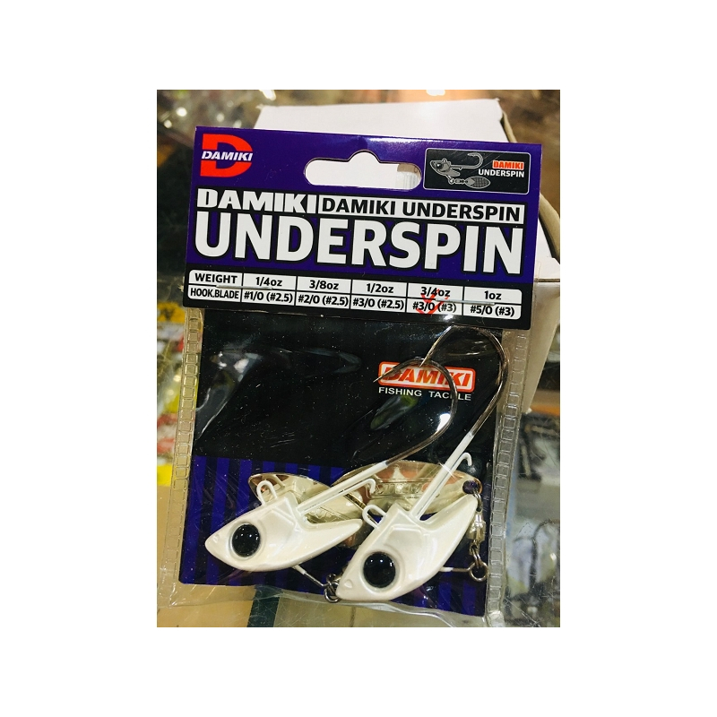 DAMIKI UNDERSPING 3/4OZ 3/0