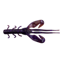POWERBAITS ROCKET CRAW PURPLE PUMPKIN RED