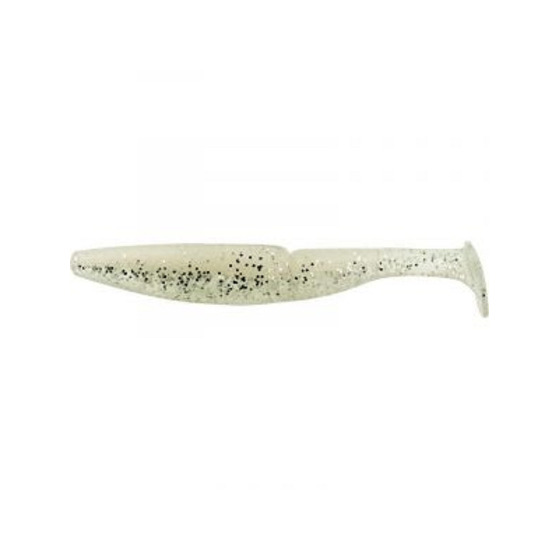 ONE UP SHAD 6" 105 PEARL WHITE GLITTER