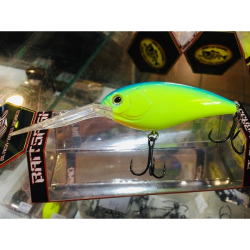 BBS BULL CRANK 25GR 75MM CHARTREUSE BLUE