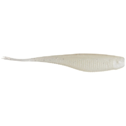 XZONE RALLY SHAD 4.5" PEARL SLIVER SHAD