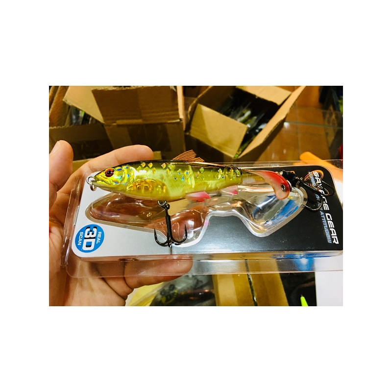 SAVAGE 3D SMASHTAIL 10CM 17GR BLACK