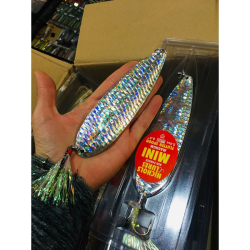 6.5" NICHOLS LURES Shattered Glass Silver BEN PARK