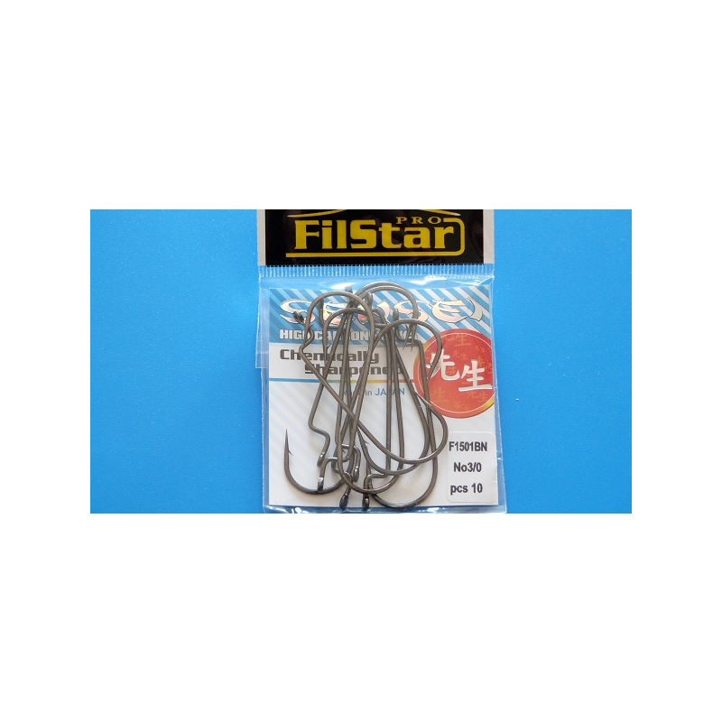 F1501BN OFFSET ROUND BENT WORM 3/0