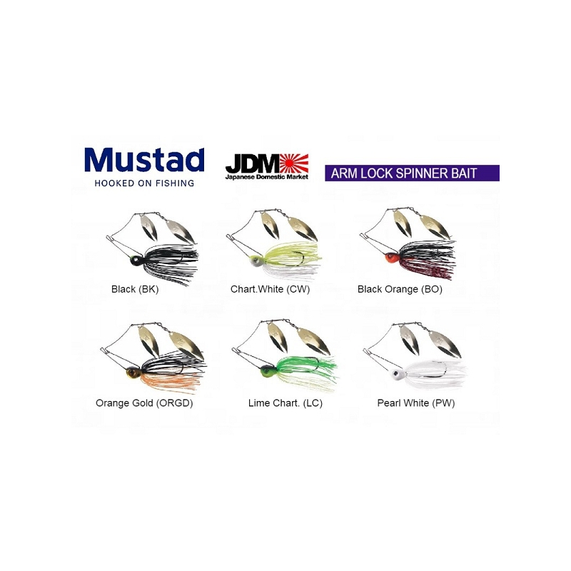 MUSTAD SPINNERBAIT COLOR BO 14R