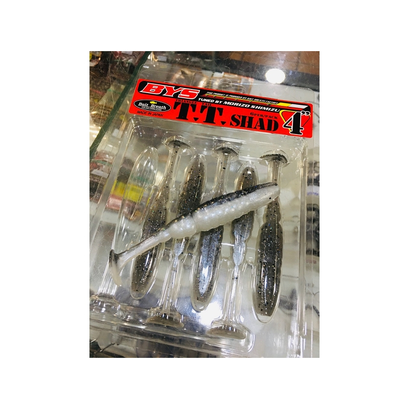 BAITBREAH BYS T.T SHAD 4" 6pcs MAGIC SHAD