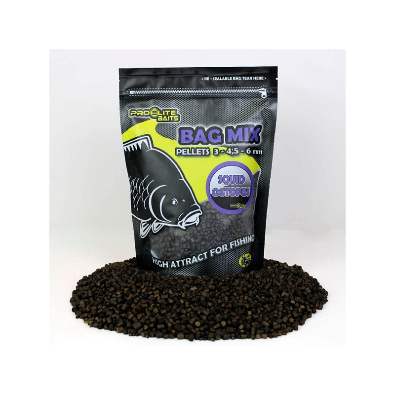 PRO ELITE BAG BIX 3/4/6MM SQUID OCTUPUS 800GR
