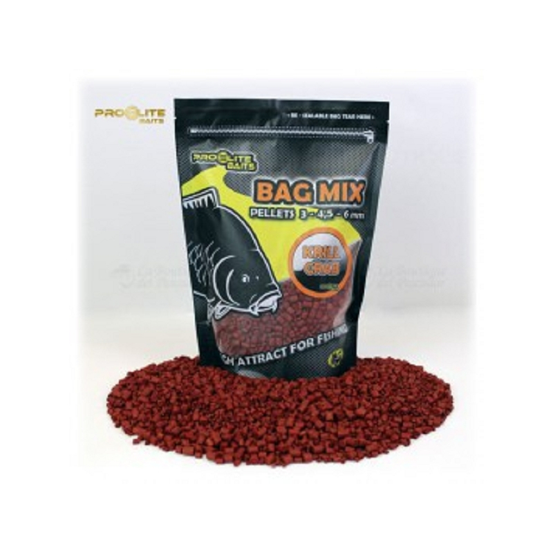 PRO ELITE BAG BIX 3/4/6MM KRILL & CRAB 800GR