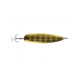 8" Nichols Lures Gold Shattered Glass Ben Parker M