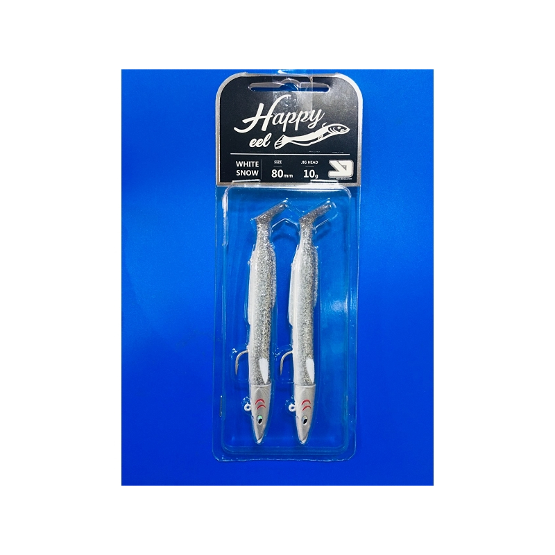 YKR HAPPY ELL 80MM 10GR WHITE SNOW