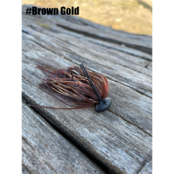 IBERICAN LURES JIG TUNSTENG 1/2 BROWN GOLD
