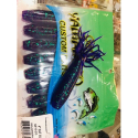 YAMAMOTO FAT IKA PURPLE W/EMERALD FLK 4"