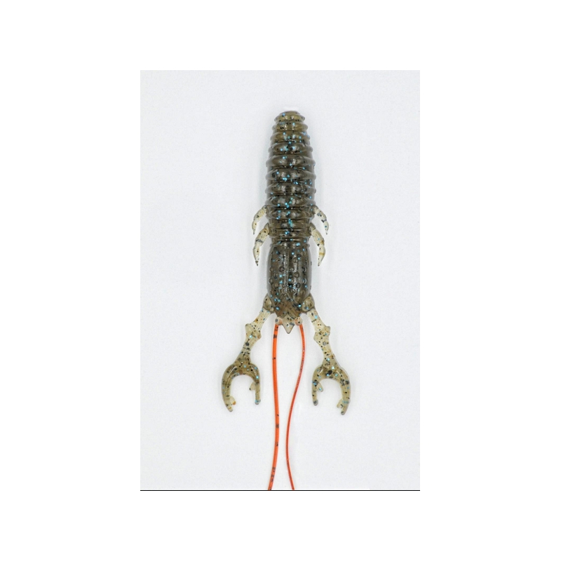 WALOBAITS MARAMBA CRAW 3" 001 SHRIMP
