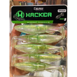 HACKER TALLA 5 10.3CM 5UNID 11 GREEN PURPLE