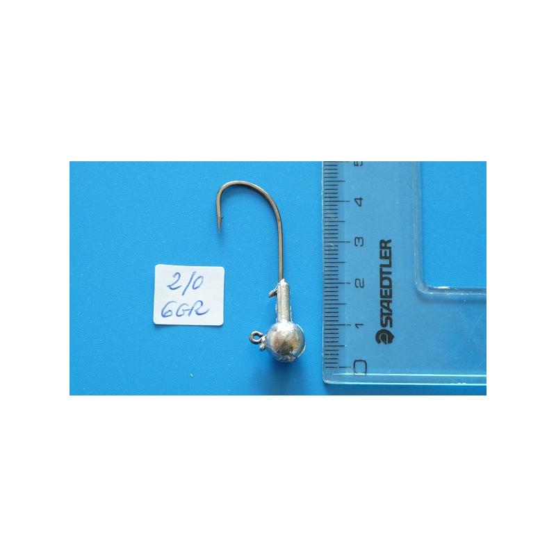 JIG TWISTER 2/0 GR.6 (5 UNIDADES)