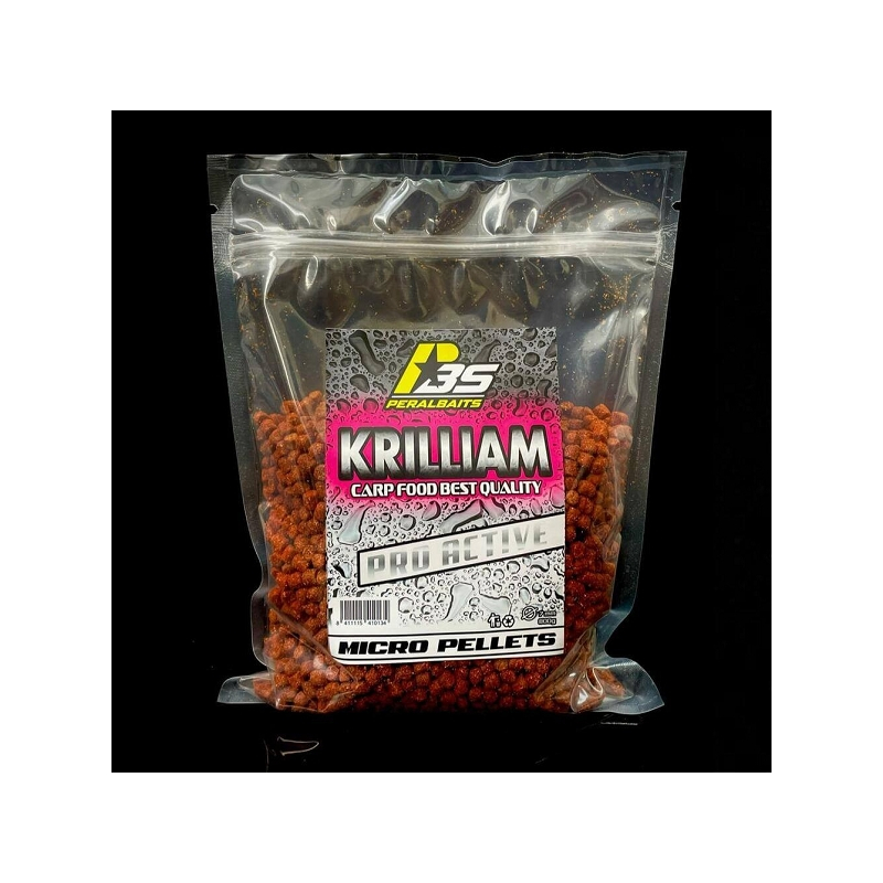 PERAL BAITS MICRO PELLET 800GR KRILLIAN