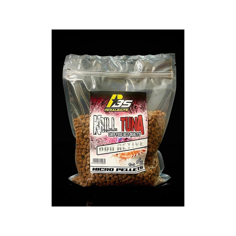 PERAL BAITS MICRO PELLET 800GR KRILL TUNA