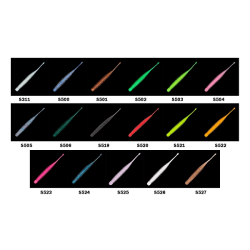 GEECRACK PIKUPIKU PINTAIL 2.5 CLEAR CHIRIMEN SAKO