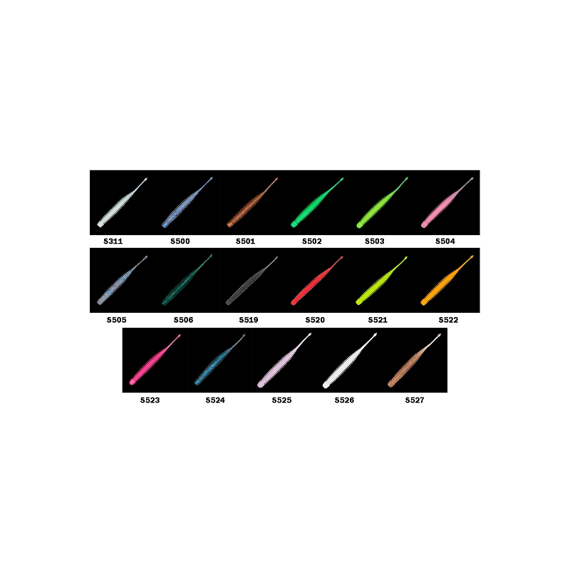 GEECRACK PIKUPIKU PINTAIL 2.5 CLEAR CHIRIMEN SAKO