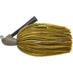 KEITECH RUBBER JIG MODEL 1 1/2 101 VER2 GREEN PUM.