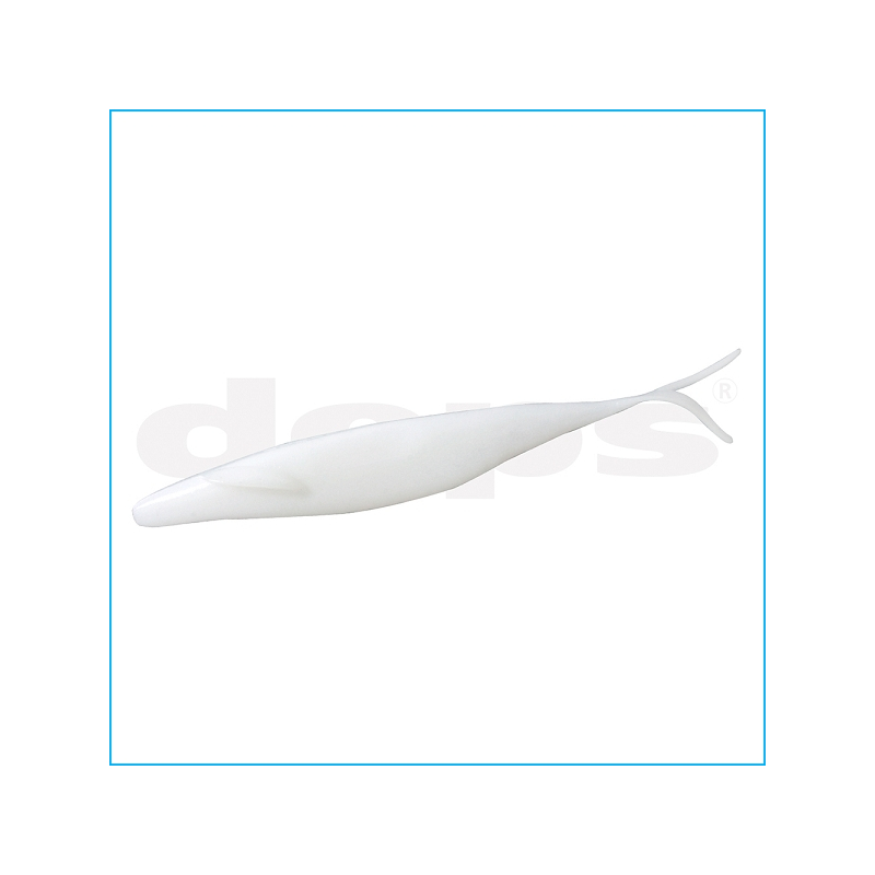 SAKAMATA SHAD 5" 008-White Solid