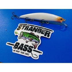 STRANGER BASS JERK 110 BLANCO NACAR