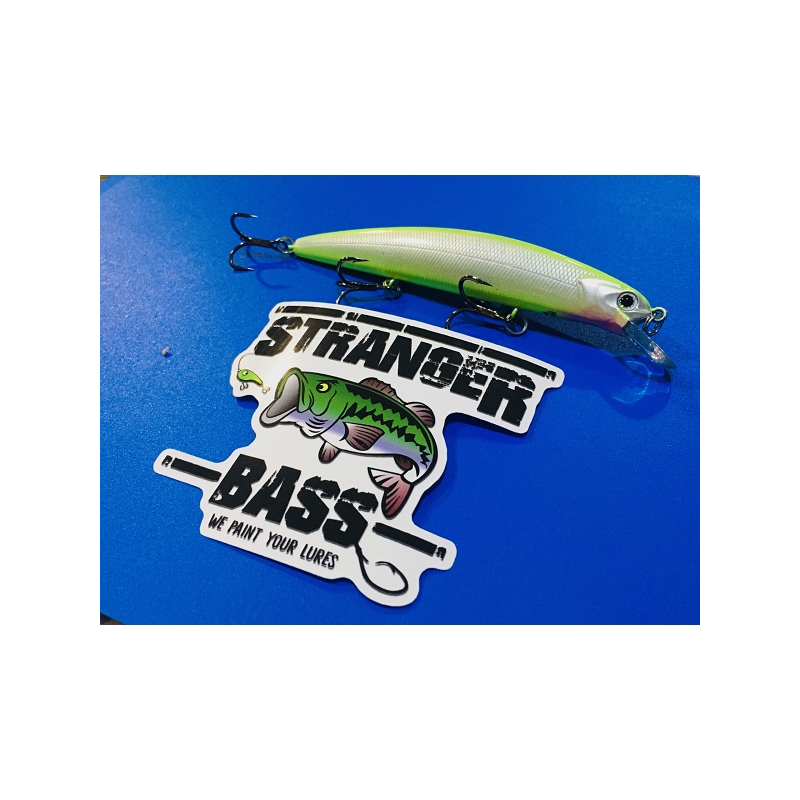 STRANGER BASS JERK 130 AMARILLO FLUOR