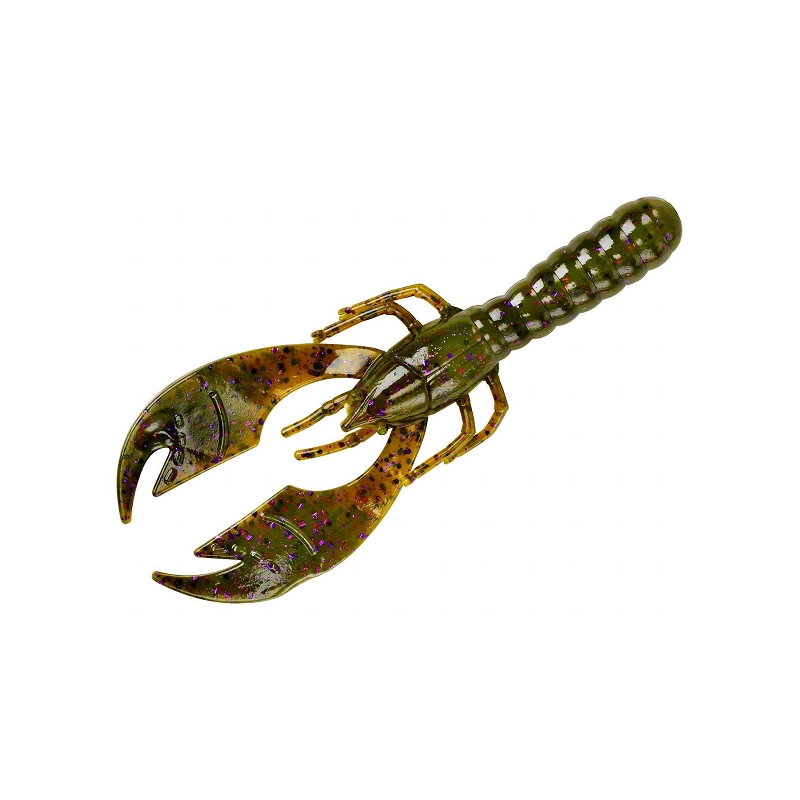 YUM 3.75" CRAW PAPI GREEN PUMKING/PURPLE