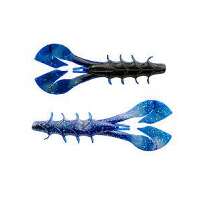 YUM SPINE CRAW BLACK BLUE SAHDOW