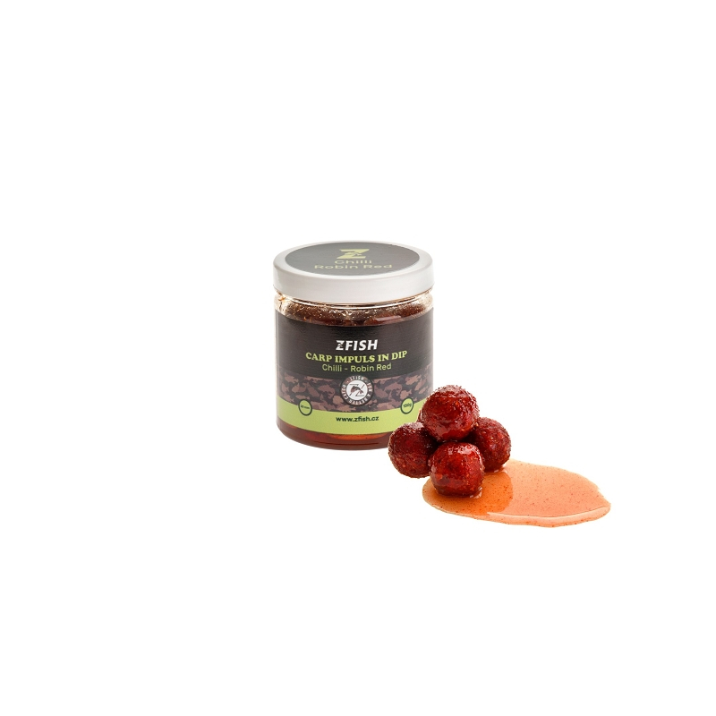 ZFISH BOILIE DIP 20MM 150GR CHILLI ROBIN RED