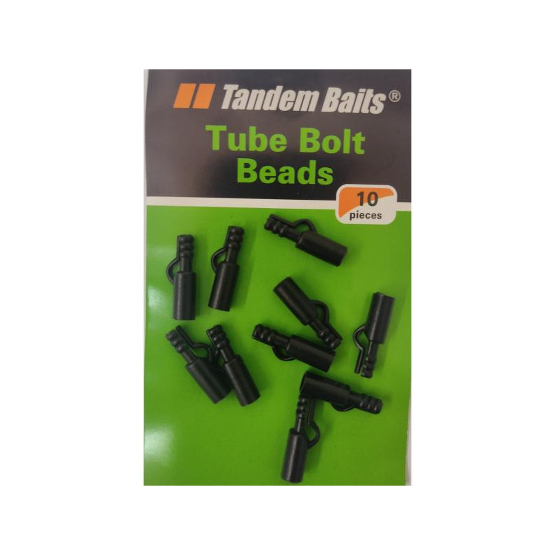 *Tube Bolt Beads 10 pieces