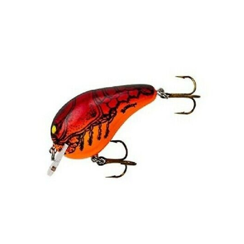 BOMBER 05 SHALLOW A 2 3/8 APPLE RED CRAWDAD