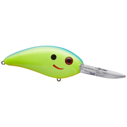 BOMBER FAT FREE SHAD JR 6 CHARTREUSE BLUE 3.5MT