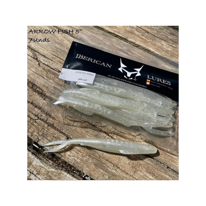 IBERICAN LURES ARROW 5" PEARL