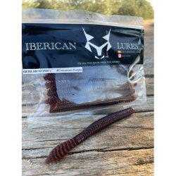 IBERICAN LURES WORM 5" CINNAMON