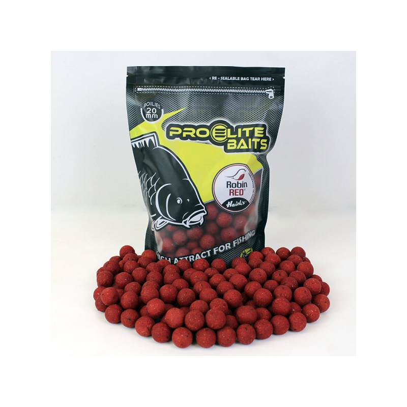 PRO ELITE BOILIES CLASSIC 20MM ROBIN RED 800GR