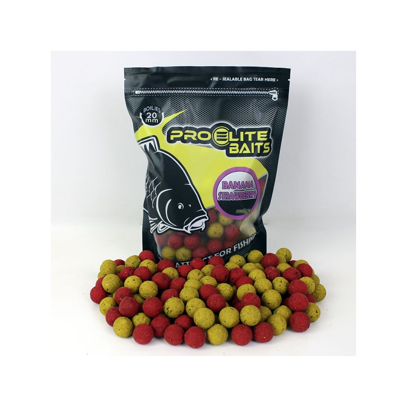 PRO ELITE BOILIES CLASSIC 20MM BANANA FRESA 800GR