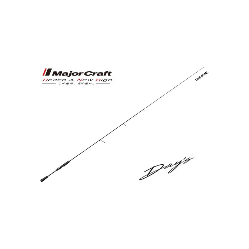 MAJOR CRAFT DAYS SPIN 6.9 1/8 A 3/8OZ FAST