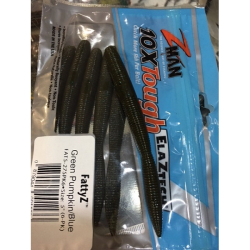 Z-MAN FATTYZ GREEN PUMPKING/BLUE 5" 6PK