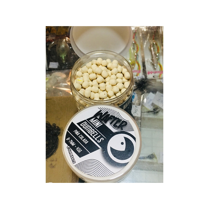 SUPERBAITS DUMBELL PIÑA COLADA 6-7MM