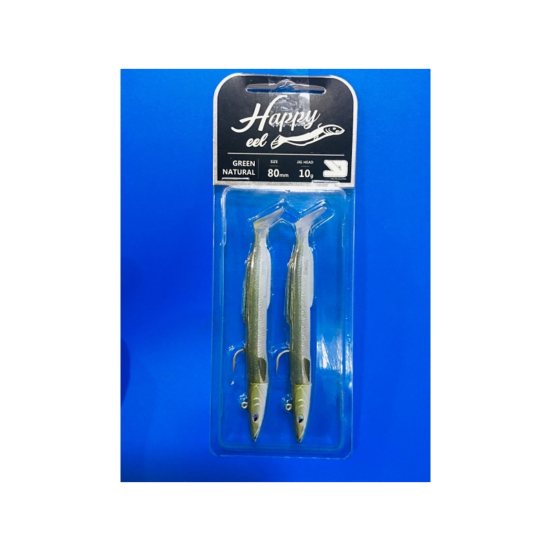 YKR HAPPY ELL 80MM 10GR GREEN NATURAL