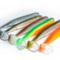 ROSHI SOFT LURE R-SHAD 130 COLOR BOQUERONAKO
