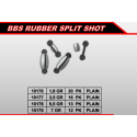 BBS RUBBER SPLIT SHOT 1,8 GR