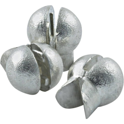 BAITFISHING PLOMO REMOVABLE SLIT SHOT 2.5GR 30PCS