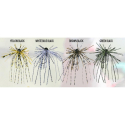 NOMURA JIG HEAD 1.8GR COLOR60 WHITE BLUE BLACK