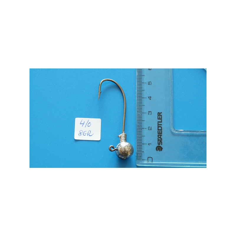 JIG TWISTER 4/0 GR.8 (5 UNIDADES)