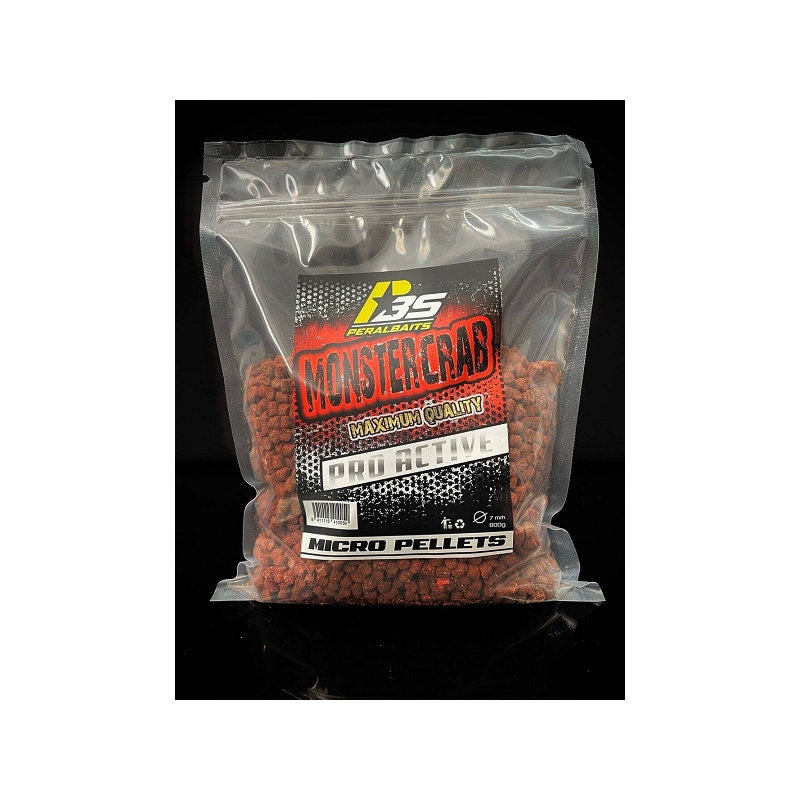 PERAL BAITS MICRO PELLET 800GR MONSTER CRAB